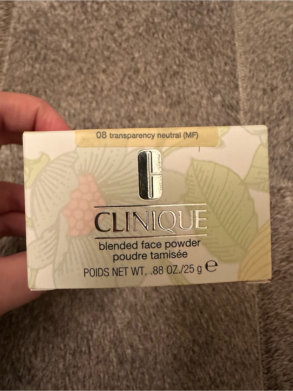 NWT Clinique Blended Face Powder in Transparency Neutral